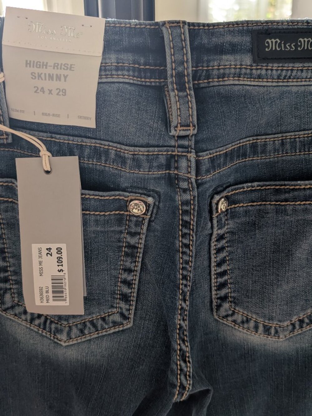 Miss Me High Rise Skinny Jeans